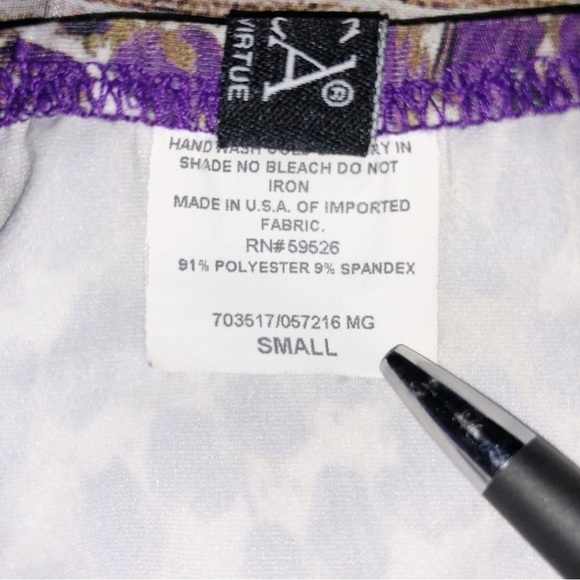 BECCA by Rebecca Virtue On the Prowl Tankini Set Halter Neck Animal Print S/M - Picture 2 of 14